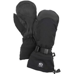 Hestra Army Leather Extreme Mitt in Black and Black